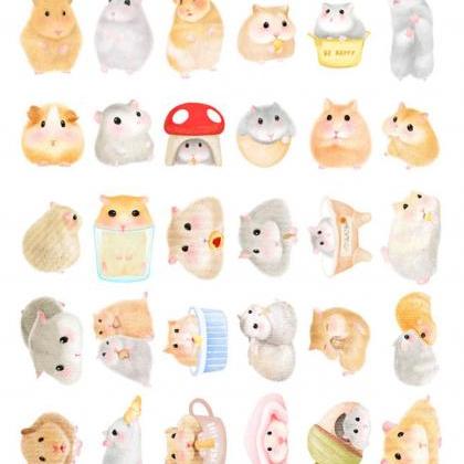 Hamster Postcards Collection (30pc) | Puppy Post..