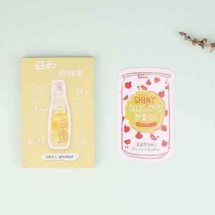 Drinks Shaped Cards Collection (30pc) | Japan..