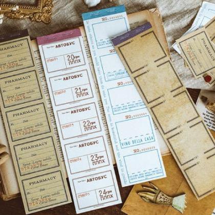 Antique Bill Memo Pad Collection | Mail Stamp Memo..