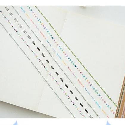 Line & Border Washi Tape Collection..