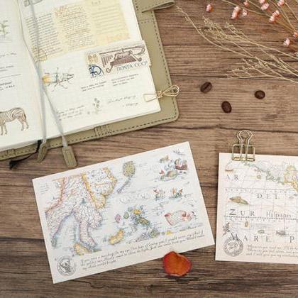 Nostalgic Navigation Map Postcards Collection..