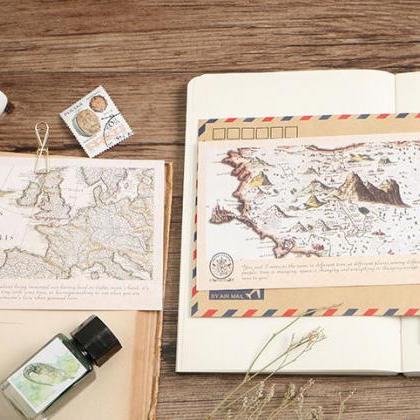 Nostalgic Navigation Map Postcards Collection..