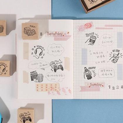 Foodie Life Style Stamp Collection (set Of 4) |..