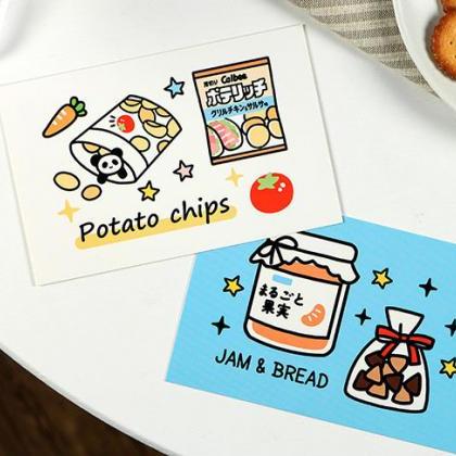 Cartoon Snack Cards Collection (30pc) | Japan..