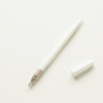 Pure White Paper Cutting Pen Knife ..