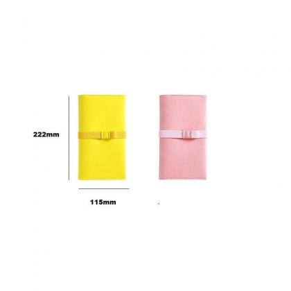 Refillable Notebook With Pen Holder - Yellow /..