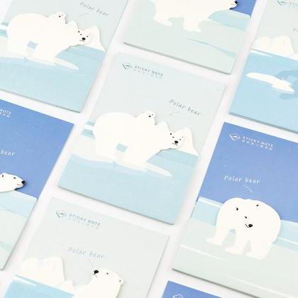Polar Bear Sticky Notes | Bear Memo..