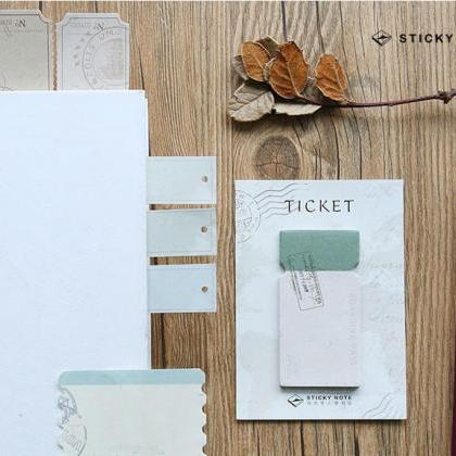 Vintage Tickets Sticky Notes Collec..