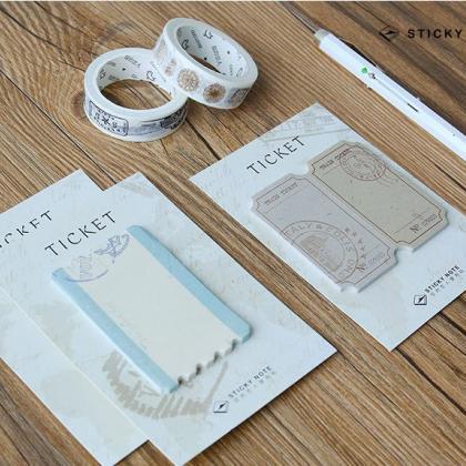 Vintage Tickets Sticky Notes Collection | Old..