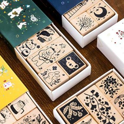 Forest Story Stamp Collection | Childhood Animal..