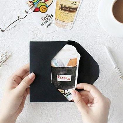 Coffee Shaped Cards Collection (30pc) | Cafe..
