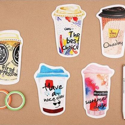 Coffee Shaped Cards Collection (30pc) | Cafe..