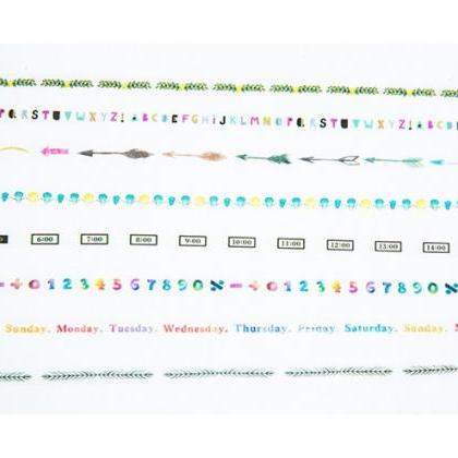 Line & Border Washi Tape Collection..