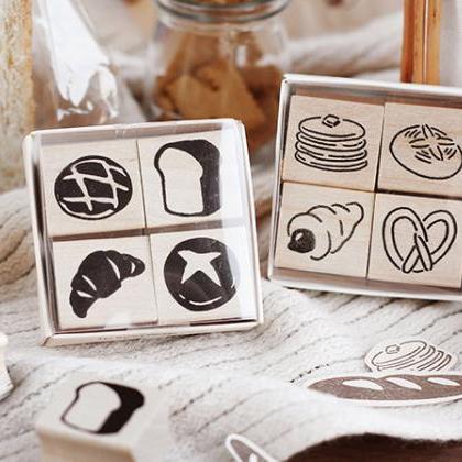 Bakery Wooden Stamp Set | Bread Sta..