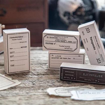 Travel Round The World Series Wooden Stamp Set |..