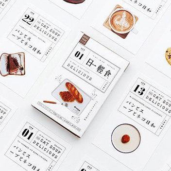 Japan Realistic Food Postcard Colle..