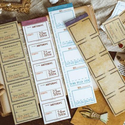 Antique Bill Memo Pad Collection | Mail Stamp Memo..