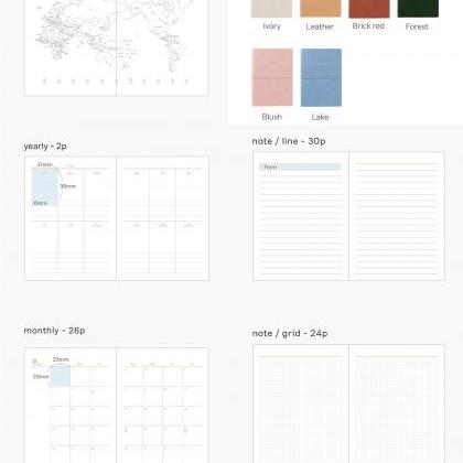 2022 Leather Band Planner - Weekly ..