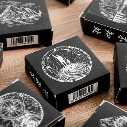 Twelve Starry Night Acrylic Stamp Set | Universe..