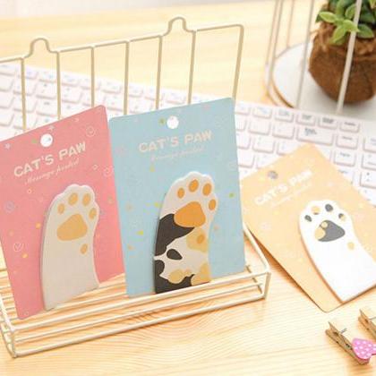 Cats Paw Message Posted Notes Colle..