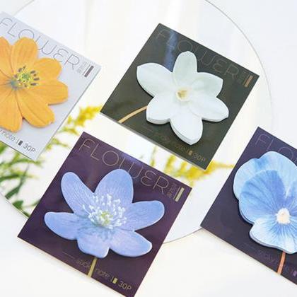 Realistic Flower Sticky Notes | Orc..