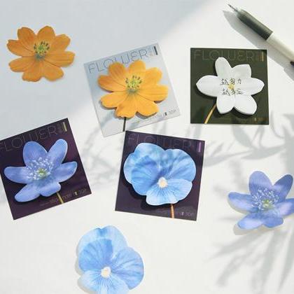 Realistic Flower Sticky Notes | Orc..