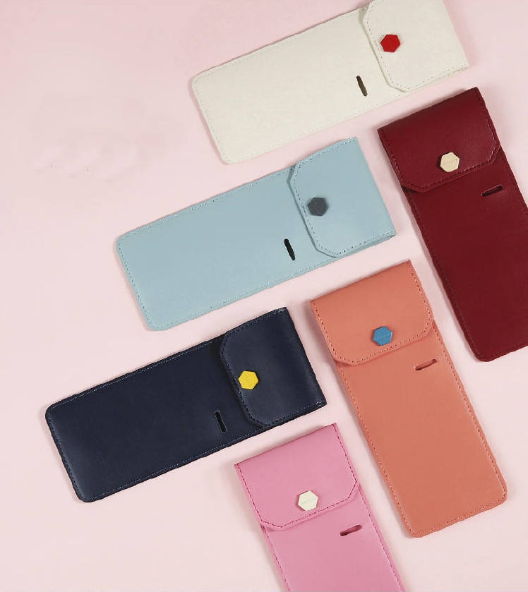 Notebook Pencil Case With Elastic Band 6 Colors Book Pencil Bag