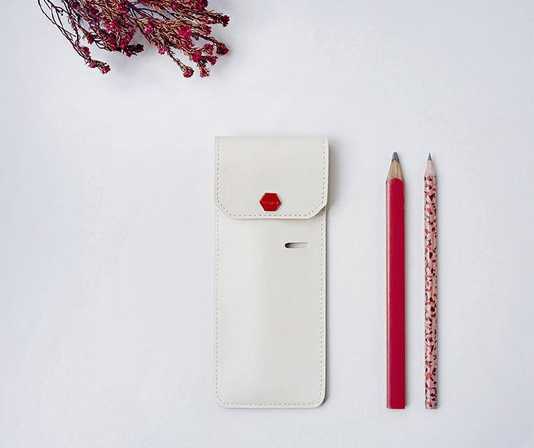 Notebook Pencil Case With Elastic Band 6 Colors Book Pencil Bag