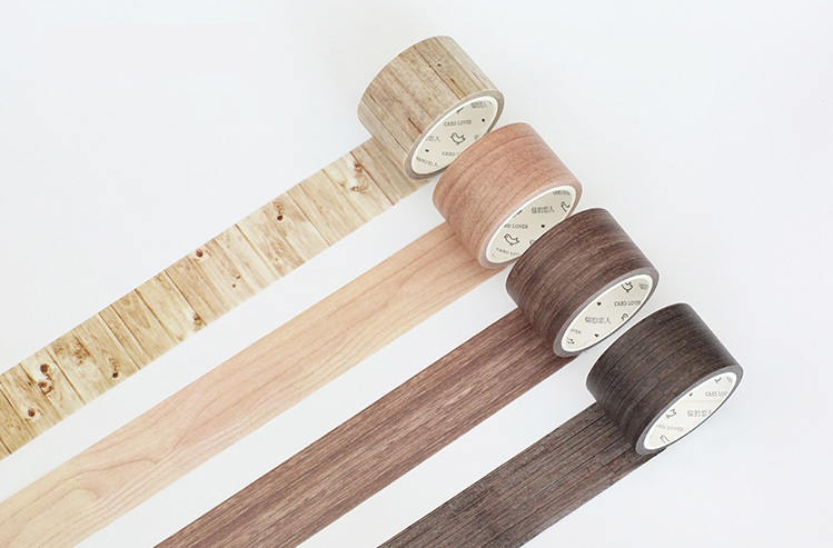 Wood Pattern Washi Tapes Set Xl 30mm | Wood Texture Masking Tape | Nature Washi Tapes Set | Material Masking Tapes | Tree Washi Mt Japan