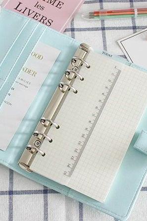 Pastel Planner Cover | Organizer Agenda | Macaron Planner Binder | Creamy Color Planner Case | Bullet Journal Planner | Mint Pastel Diary