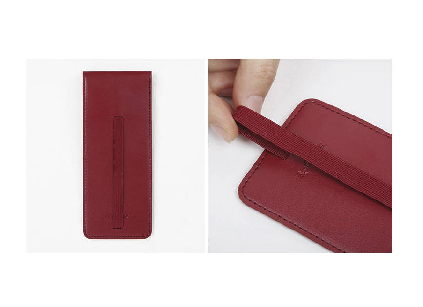 Notebook Pencil Case With Elastic Band 6 Colors Book Pencil Bag